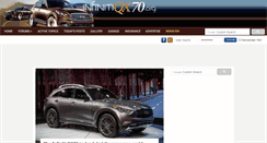 Desktop Screenshot of infinitiqx70.org